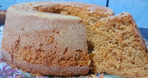 Bolo de Milho com Aveia