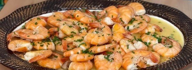 Camarão Picante com Manteiga e Alho