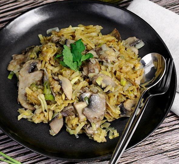 Cogumelos à Brás Receita