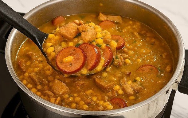 Como fazer mungunzá salgada (canjica)Tradicional 5 (12)