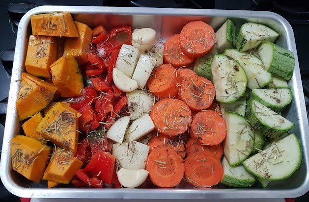 Legumes ao Forno