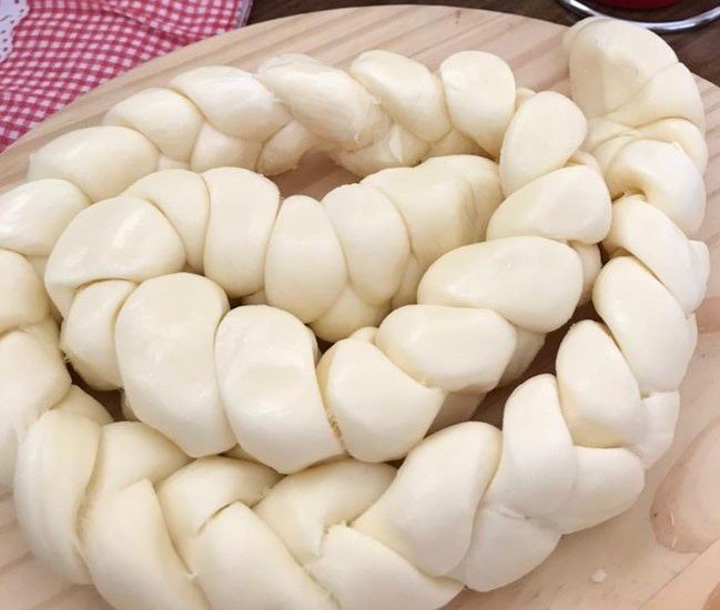 Queijo de Trança Caseiro de Minas