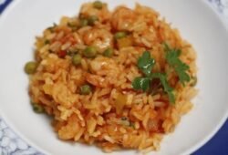 receita arroz caldoso de camarao
