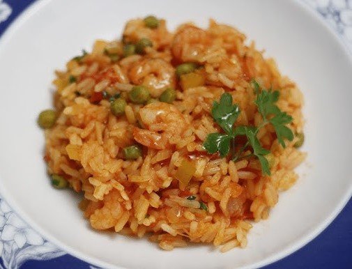 Arroz Caldoso de Camarão