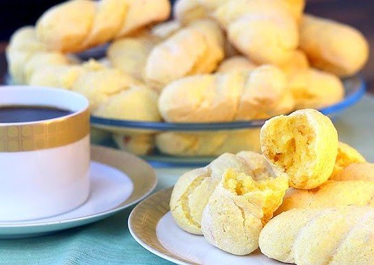 Biscoito de Farinha de Milho Caseiro