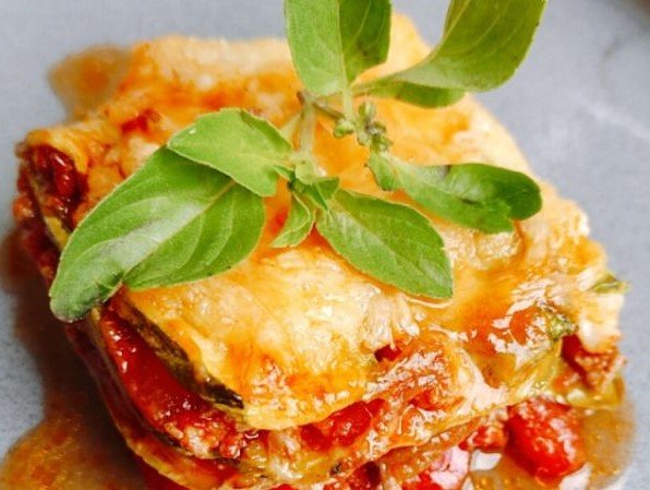 Lasanha de Abobrinha Low Carb