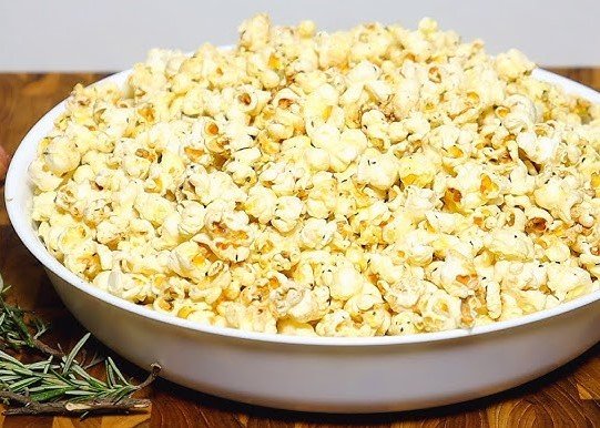 Pipoca de Micro-ondas Saudável