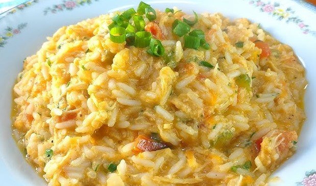 Risoto de Frango Fácil e Rápido