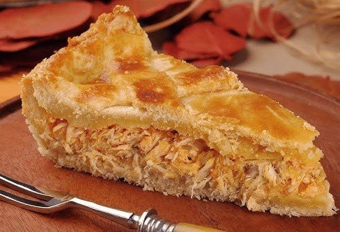 Torta Cremosa de Frango