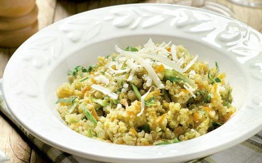 Risoto de Quinoa com Brócolis