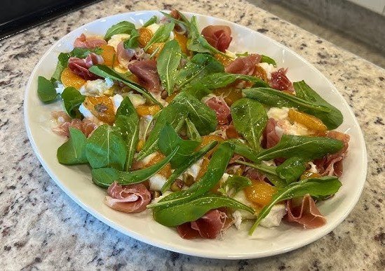 Salada de Pera e Bacon