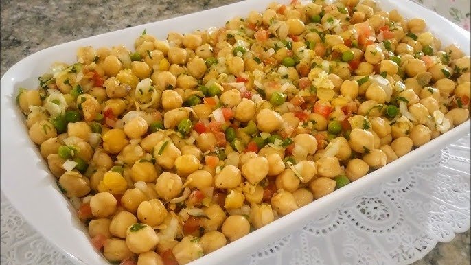 Salada Morna de Grão-de-Bico