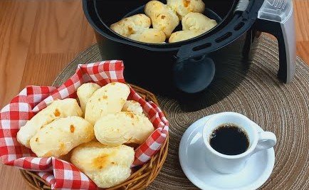 Biscoito de Polvilho na Air Fryer em Menos de 10 Minutos