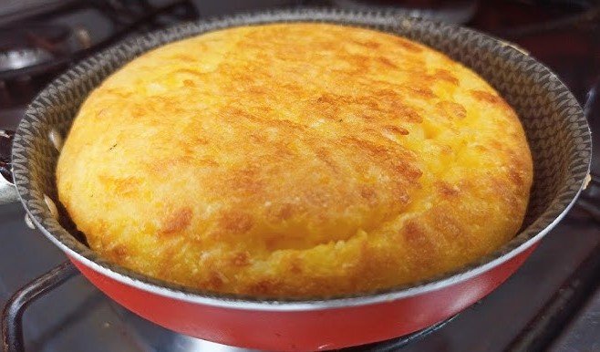 Pão na Frigideira com Polvilho