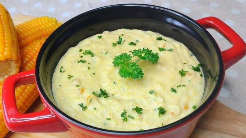 Receita de Creme de Milho Simples, Cremoso e Saboroso 5 (12)