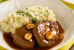 como fazer arroz piamontese com mignon