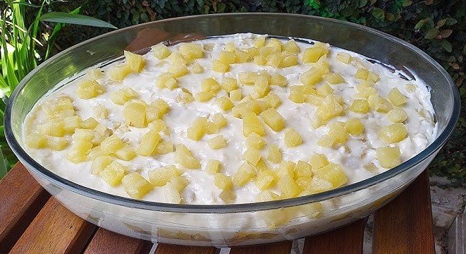 Pavê Delícia de Abacaxi