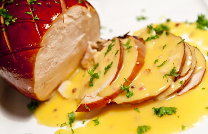 Tender ao Molho de Laranja