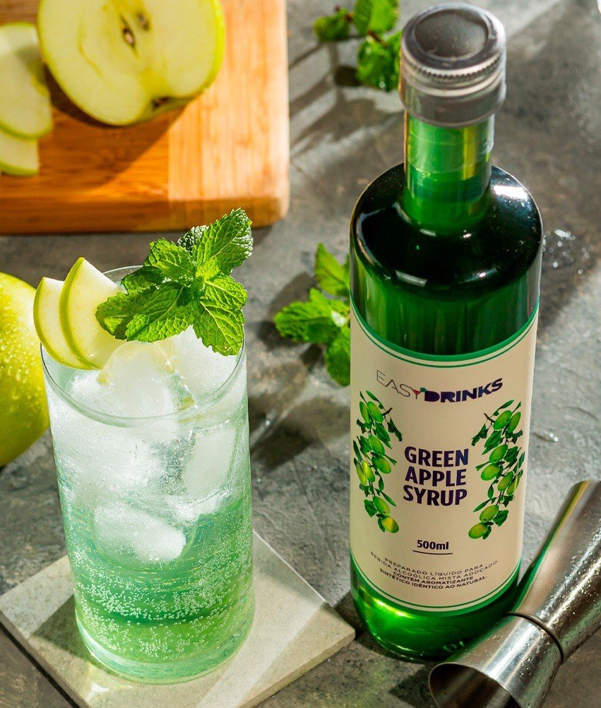 Soda Italiana de Maçã Verde