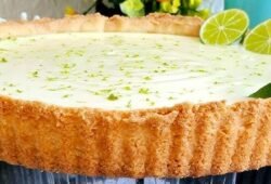 receita de Torta de limão natalina