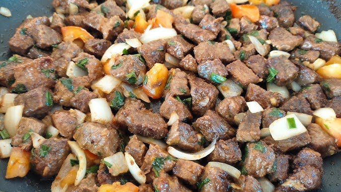 Contra Filé em Cubos