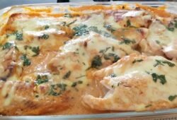 receita de file de peixe com creme de milho