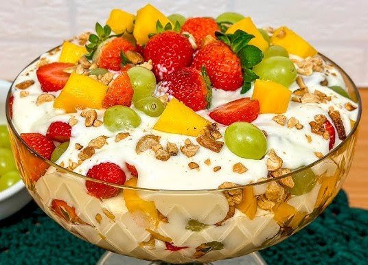 Pavê de Salada de Frutas