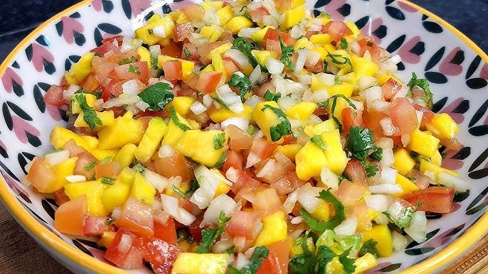 Vinagrete de Manga para Churrasco