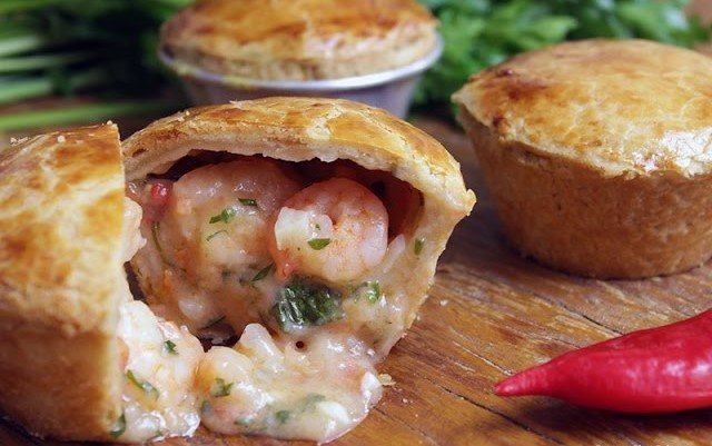 Empada de Camarão com Catupiry
