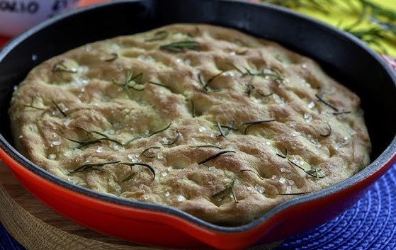 Focaccia de Frigideira