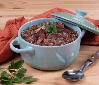 Rojões com Arroz de Sarrabulho