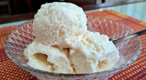 Sorvete de Tapioca com Coco