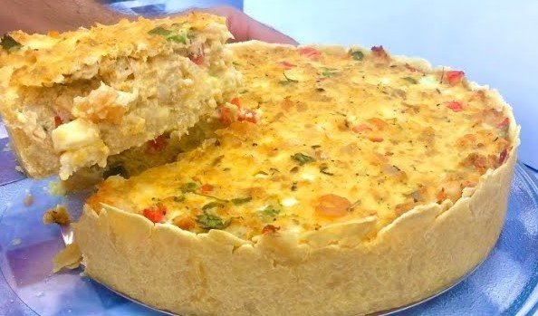 Torta de Camarão à Raiz Maranhense
