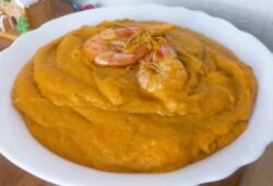 vatapa com farinha de mandioca