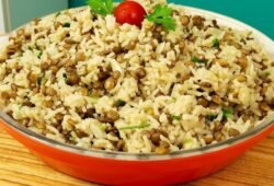 Arroz com Lentilha Tradicional para Ano-Novo