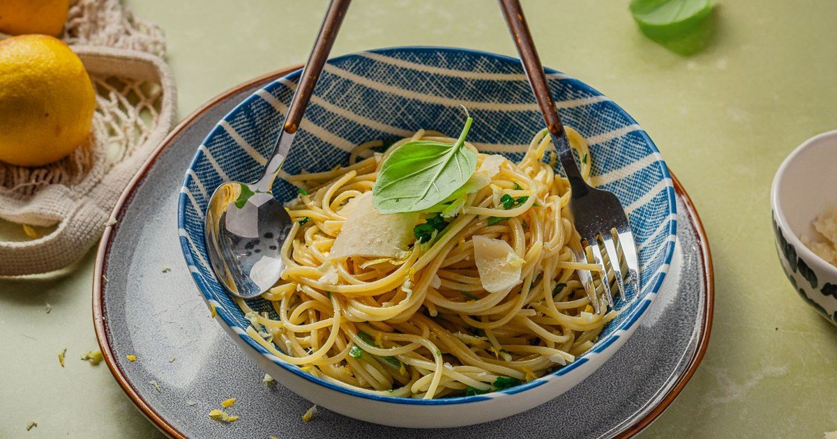 Esparguete simples de família