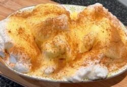 Farófias Portuguesas Sobremesa Leve de Natal