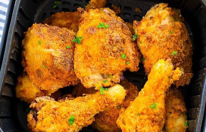 Frango Crocante na Airfryer Sem Óleo e Fácil 5 (12)