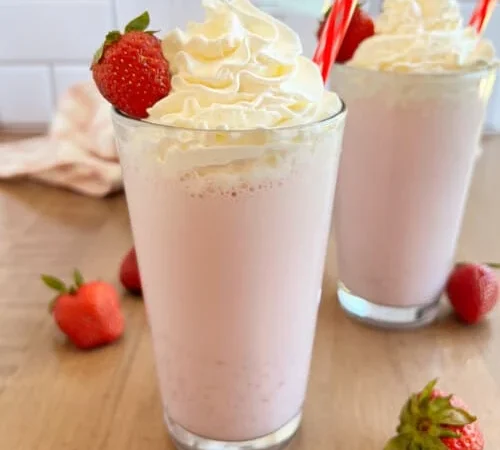 Milkshake de Morango Igual ao da Lanchonete 5 (15)