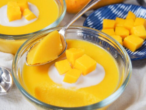 Mousse de Manga Gelado Saudável e fácil de fazer 5 (8)