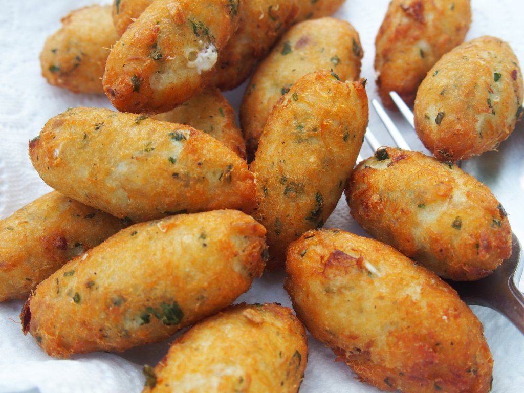 Pastéis de Bacalhau Assados no Forno