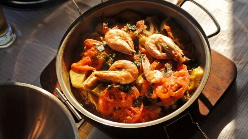 Receita de Cataplana de Peixe com Frutos do Mar Frescos 5 (16)