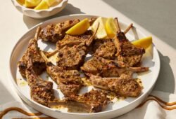 Receita de Costeletas de Borrego Grelhadas ao Estilo Tradicional