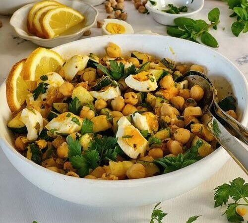 Salada Proteica com Ovo, Grão-de-bico e Legumes 5 (8)