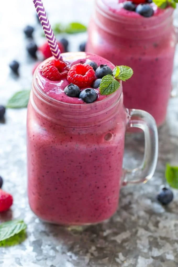 Smoothie de Frutas Congeladas Super Refrescante