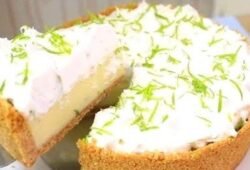 Torta de Limão Cremosa para Sobremesa