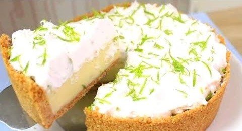 Torta de Limão Cremosa para Sobremesa