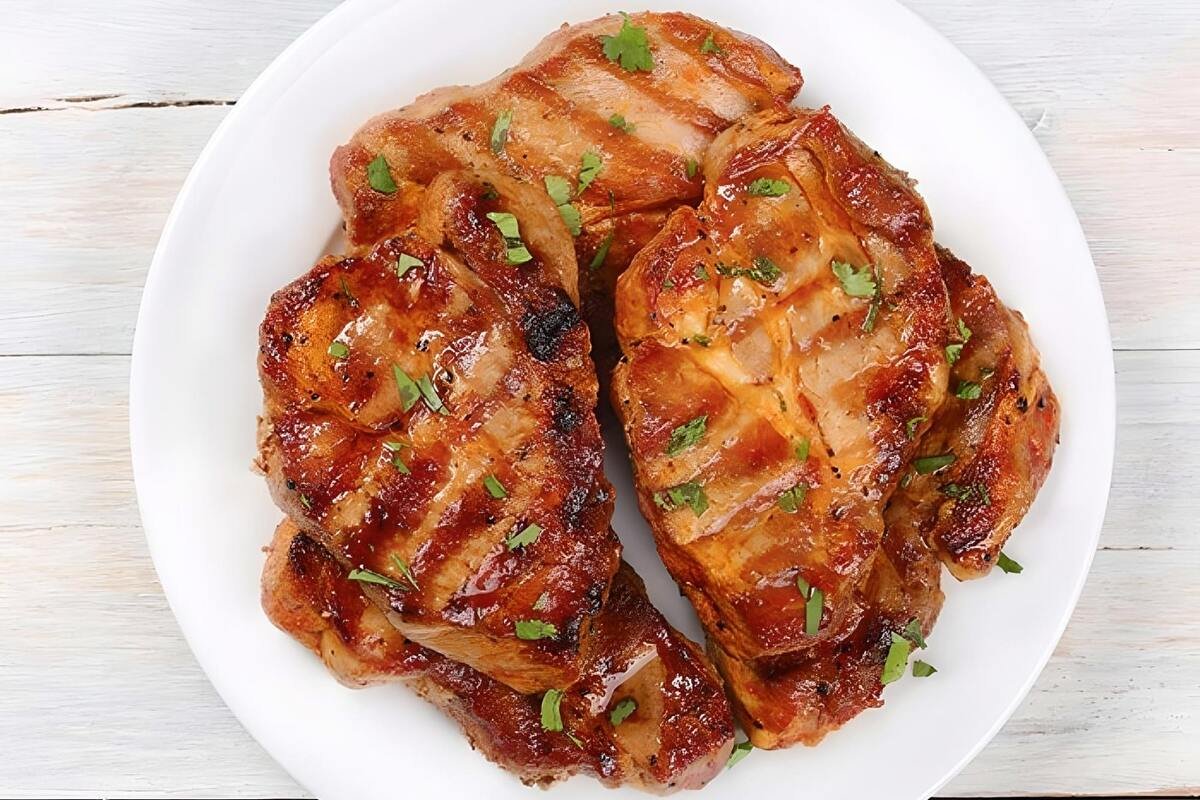 Febras de Porco Grelhadas