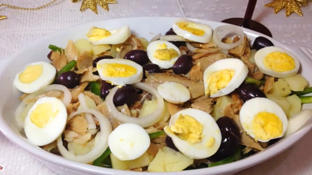Salada Morna De Bacalhau Simples e Saborosa 5 (10)