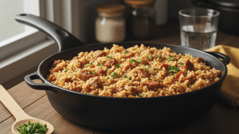 ARROZ CARRETEIRO SIMPLES: REFEIÇÃO COMPLETA EM UMA PANELA 5 (15)